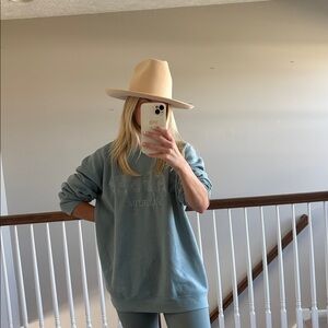 Lack Of Color Cream Hat with Band